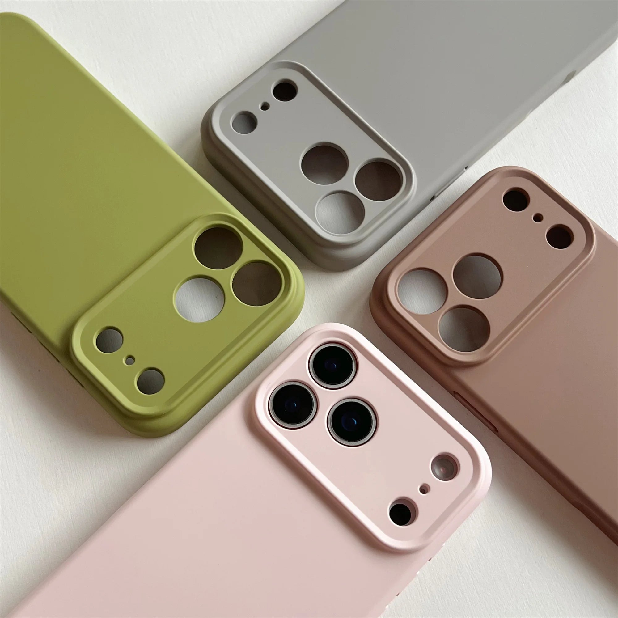 Silicone Shockproof Cover For iPhone 17